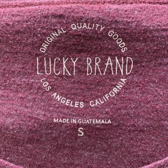 Lucky Brand Silver Foil Elephant Hamsa Graphic Tee - Picture 8 of 9